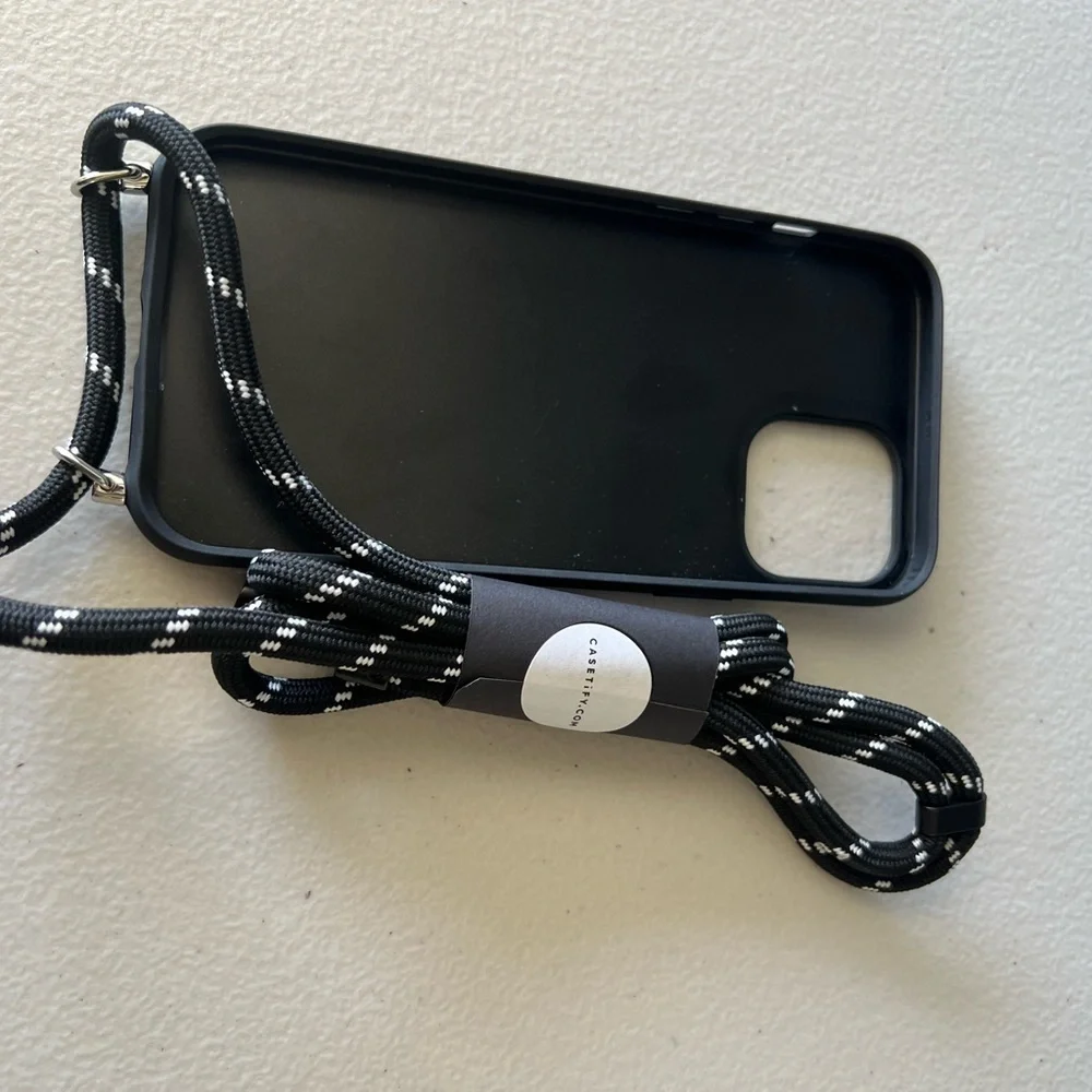 Casetify Black Phone Case Sleek Durable Design NWOT IPhone 11 Pro-Max